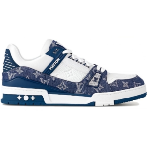 Louis Vuitton LV TrainerMonogram Denim White Blue