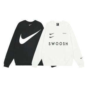 Nike Black or White Hoodies SWOOSH Logo