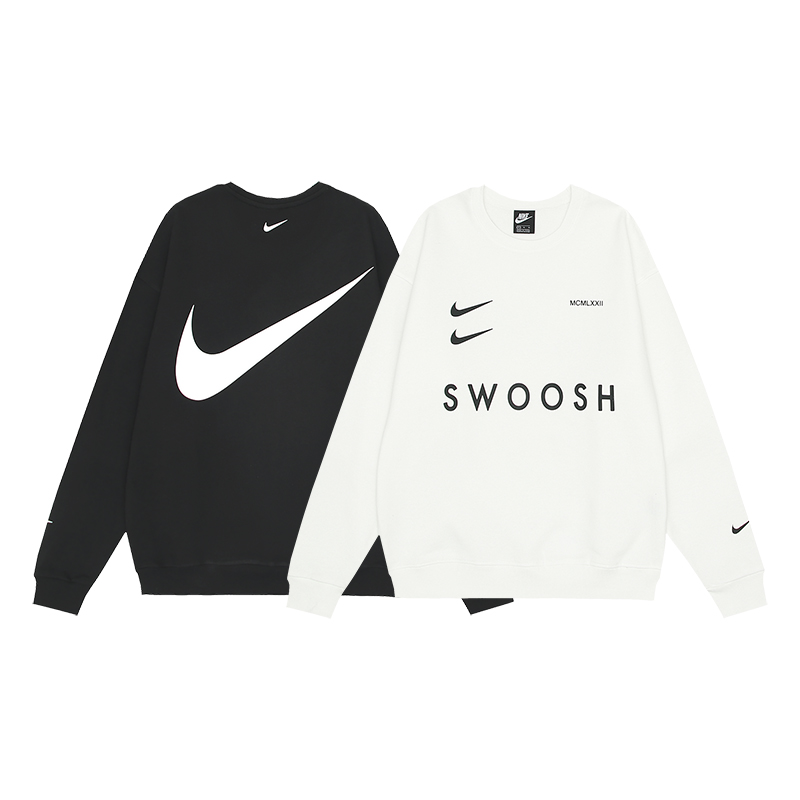 Nike Black or White Hoodies SWOOSH Logo